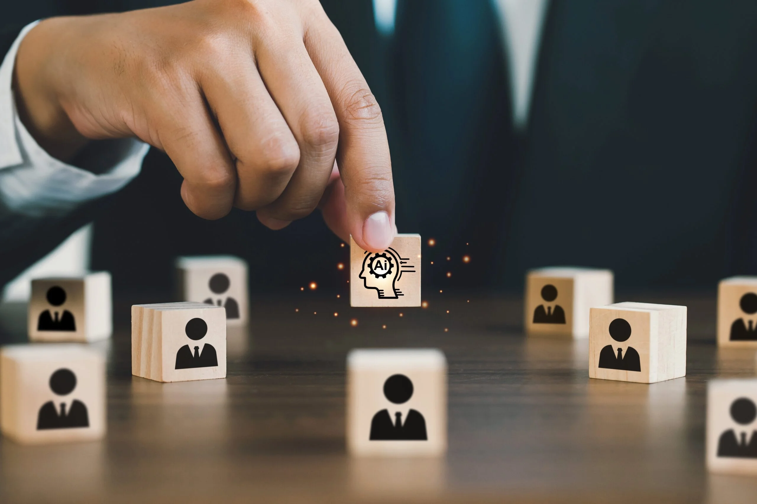 Professional team meeting in modern conference room — KORE1 direct hire and contract staffing solutions for technology companies