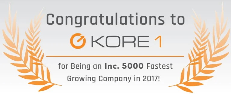 KORE1 named Inc. 5000 Fastest-Growing Company for fourth consecutive year
