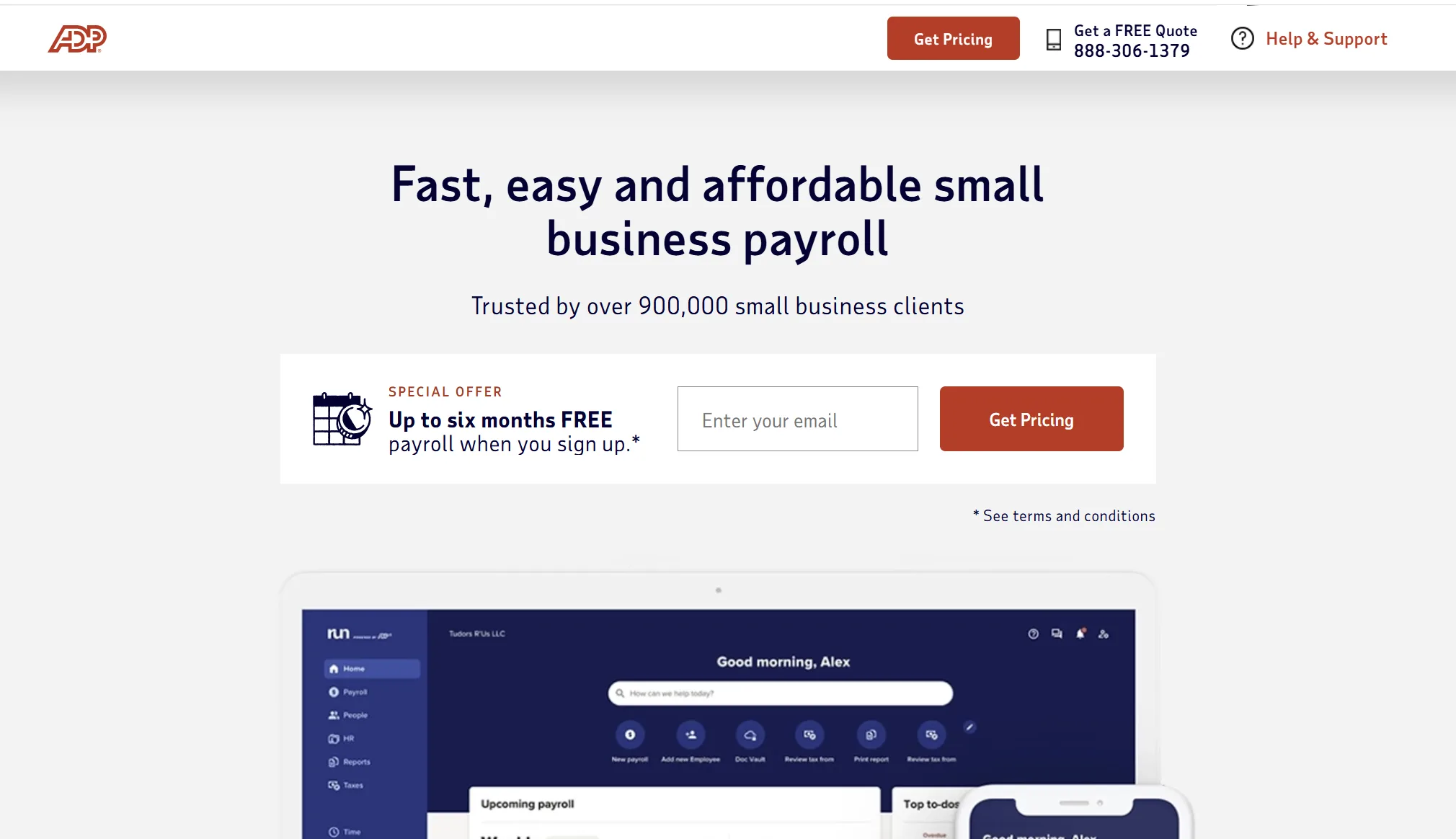 ADP global enterprise payroll platform