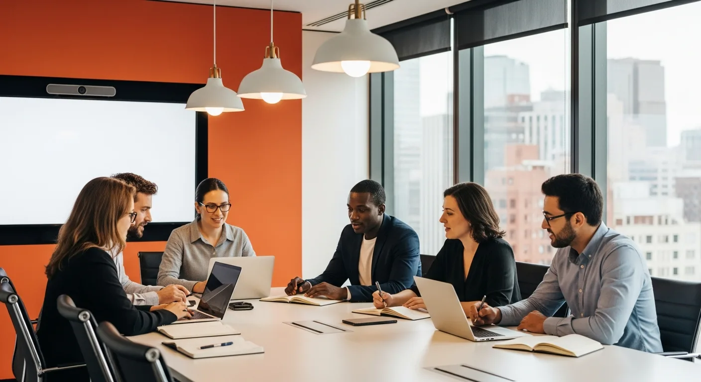 IT staffing team meeting to discuss Kubernetes engineer placement requirements