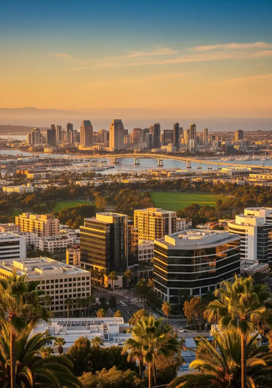 San Diego skyline — KORE1 serves IT hiring across all San Diego neighborhoods and communities