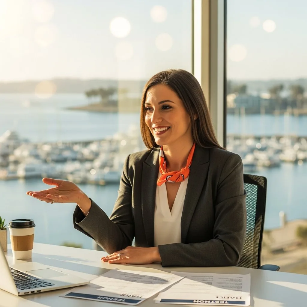 KORE1 IT recruiter overlooking San Diego Bay — ready to help your team hire
