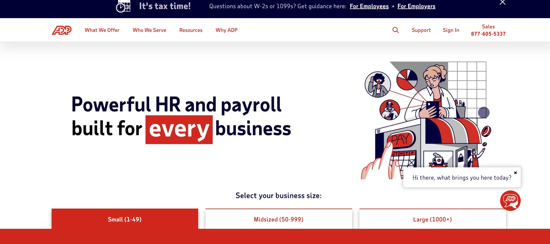 ADP payroll solution for scaling businesses