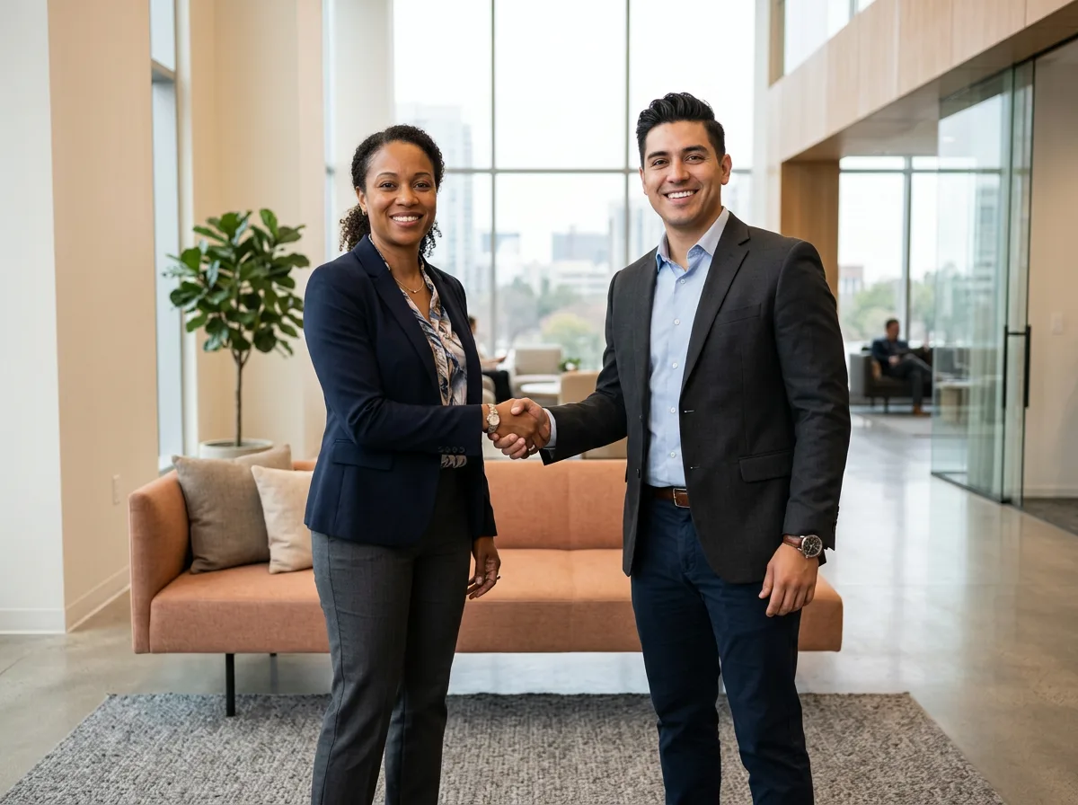 KORE1 engagement models for blockchain hiring, recruiter and client reviewing contract structure