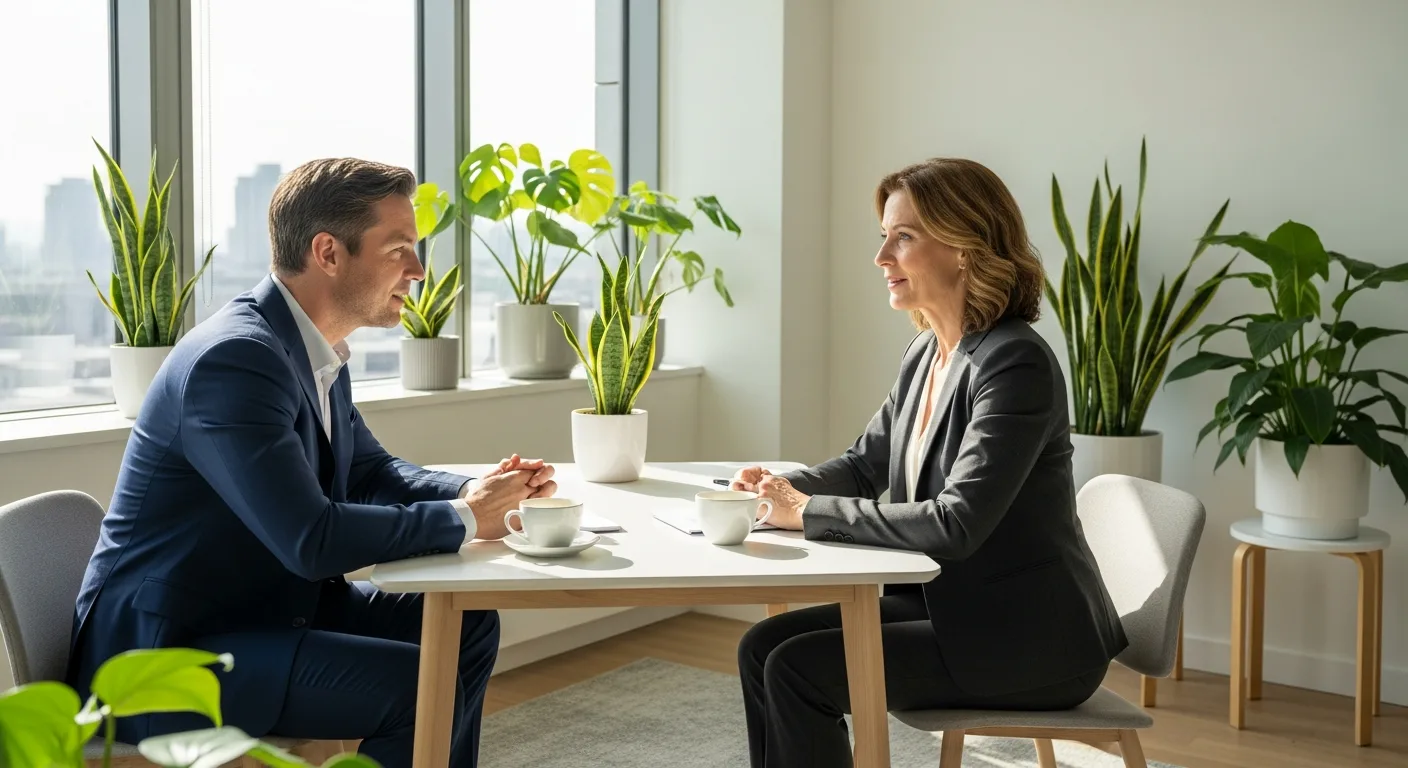 Executive leadership coaching session — CIO culture alignment and fit