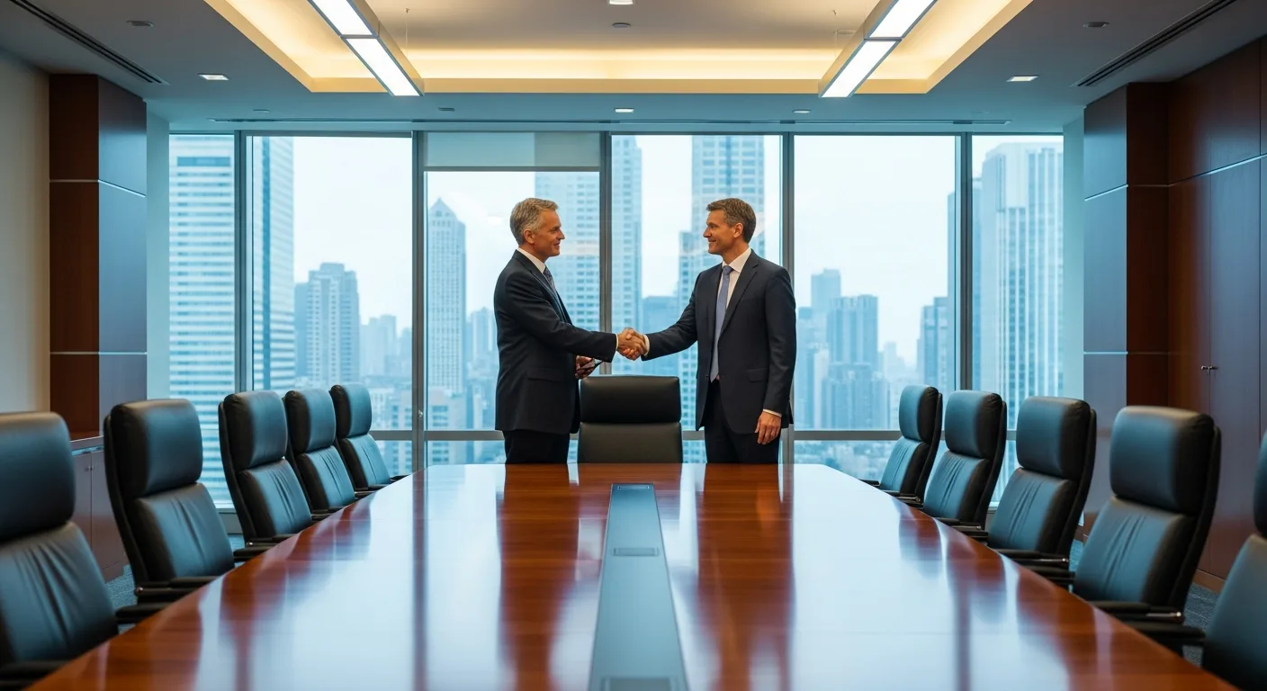 Enterprise CIO executive search — executives meeting in corporate boardroom