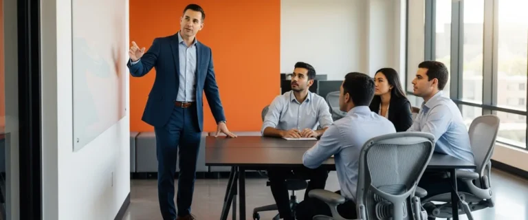 CTO job description template 2026 — chief technology officer leading engineering team strategy session