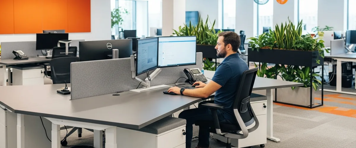DevOps engineer workspace representing DevOps interview preparation 2026