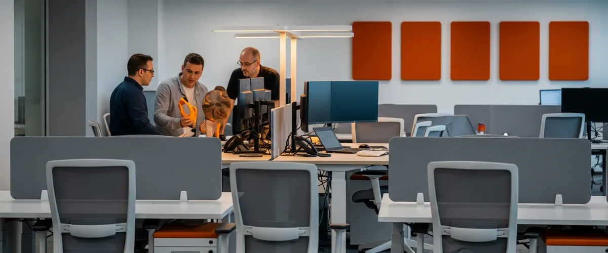 Tech company office during Google 2026 workforce restructuring and engineering layoffs