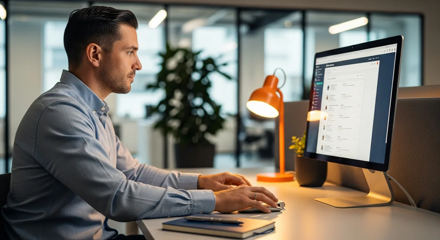 KORE1 recruiter reviewing React Native developer profiles and resumes