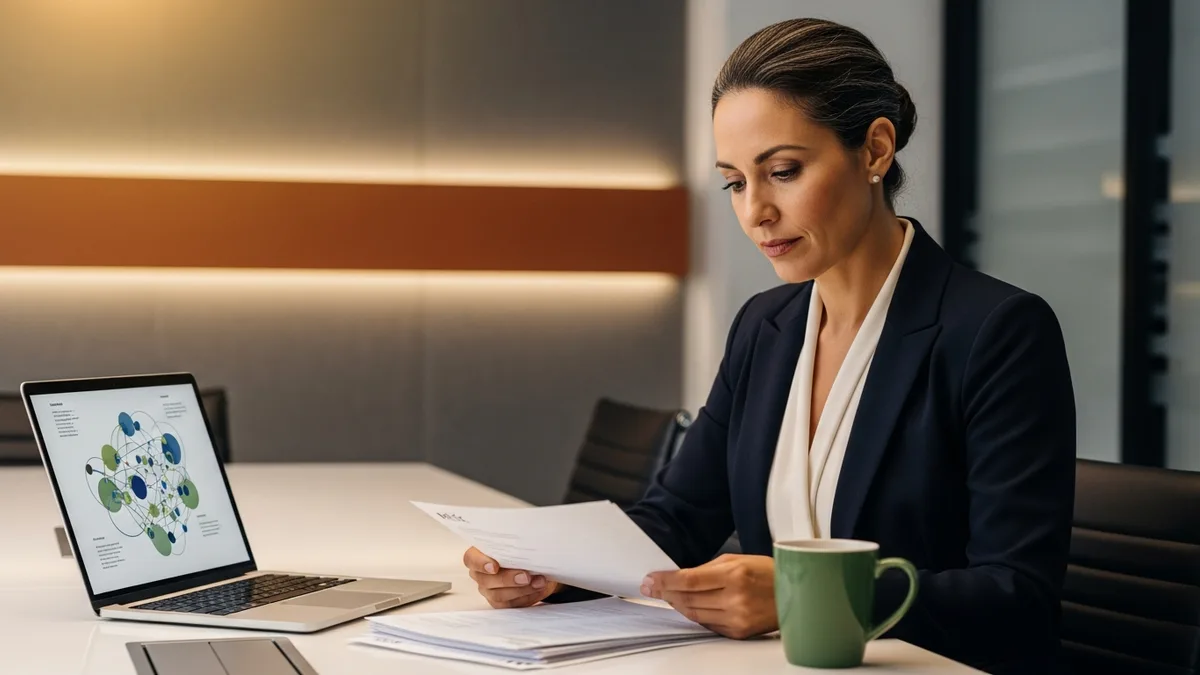 Hiring manager reviews displaced NetSuite consultant resumes following Oracle 2026 NSGBU layoffs