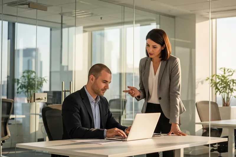 Finance professionals working in a modern Austin office