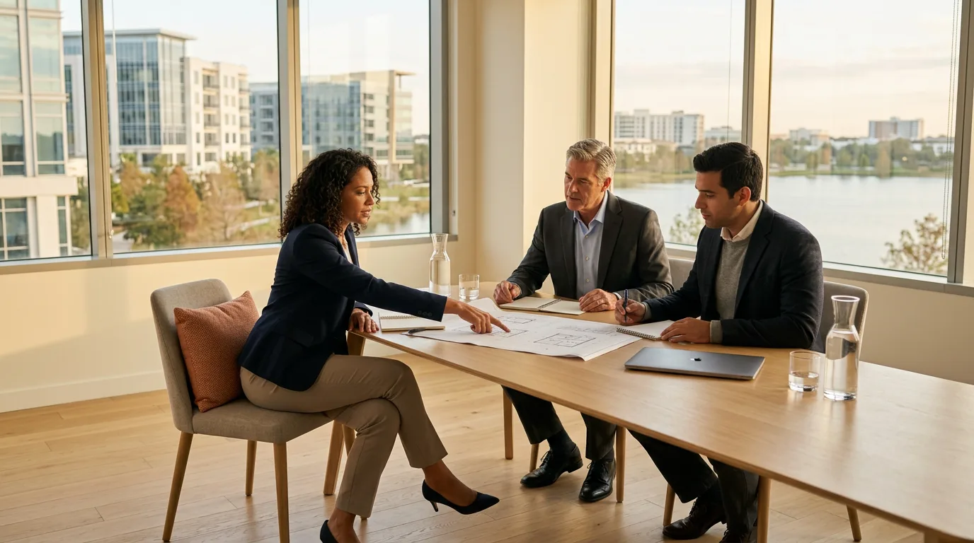 KORE1 staffing agency Orlando FL recruiters discussing IT and engineering placements