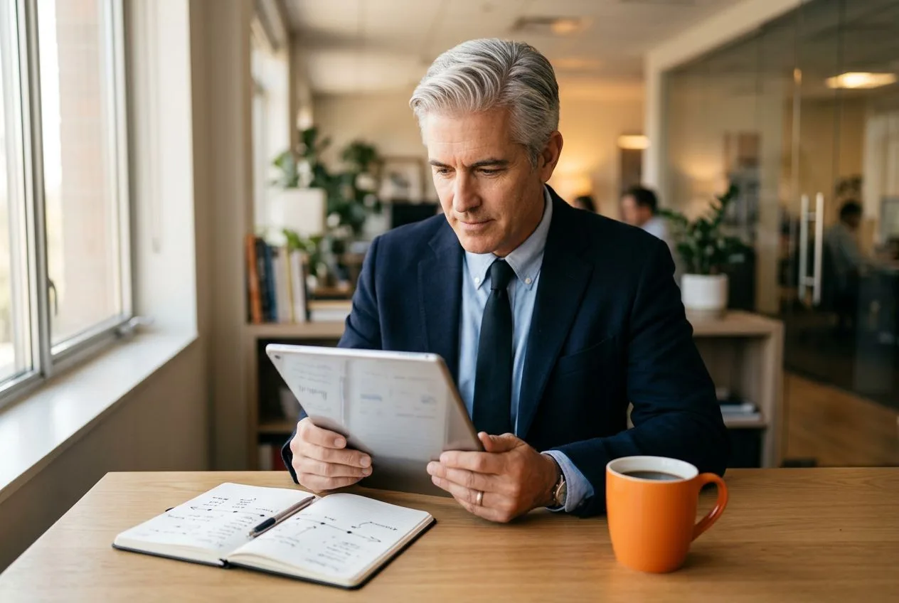 Senior Workday consultant reviewing a Workday Pro certification transcript and a deployment history timeline