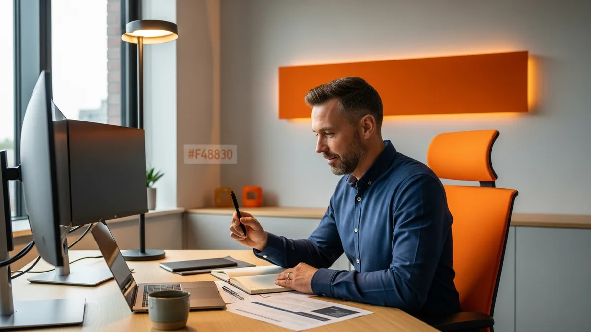 Senior Workday HCM consultant at workstation reviewing implementation plan after Workday February 2026 layoffs