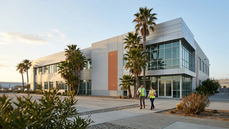Aerospace and advanced manufacturing facility in the Los Angeles South Bay