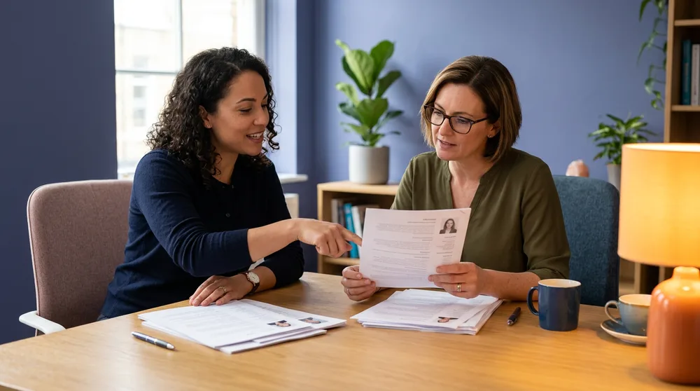 KORE1 recruiters reviewing IT candidate profiles for Columbus, Ohio employers