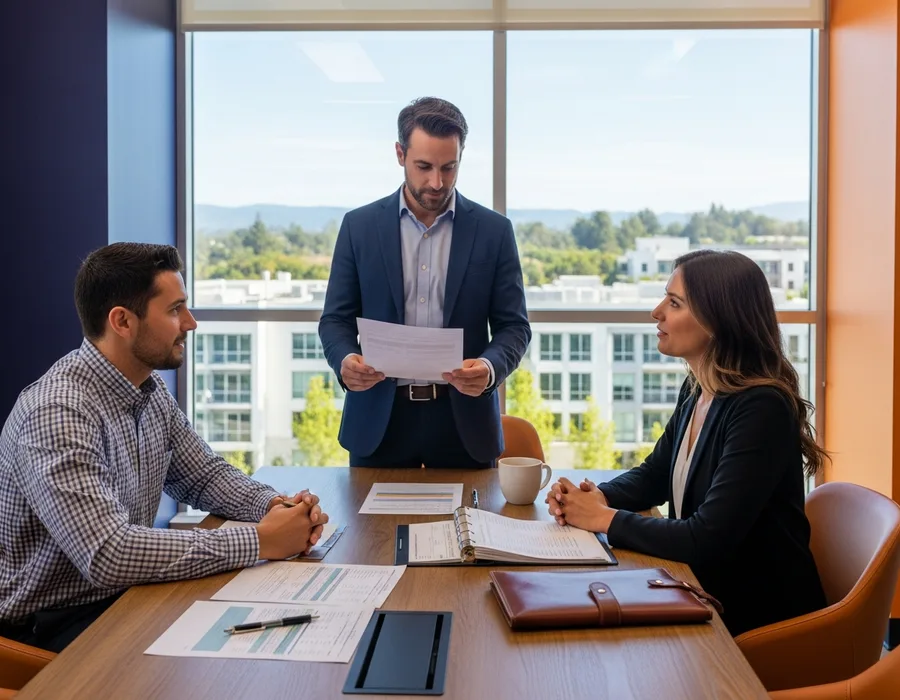 Accounting and finance professionals working in a bright San Jose Silicon Valley office, KORE1 accounting staffing