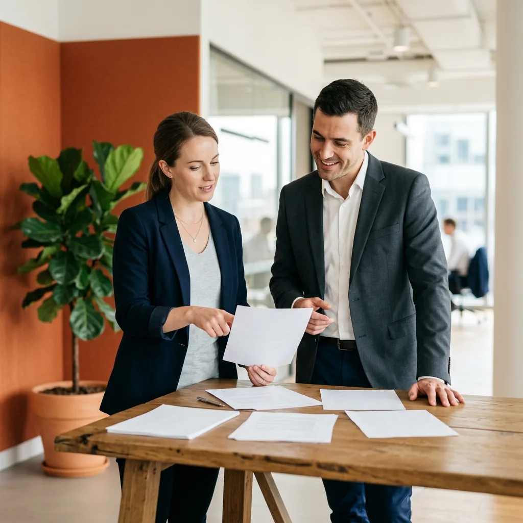Two KORE1 recruiters screening analytics and business intelligence candidates together