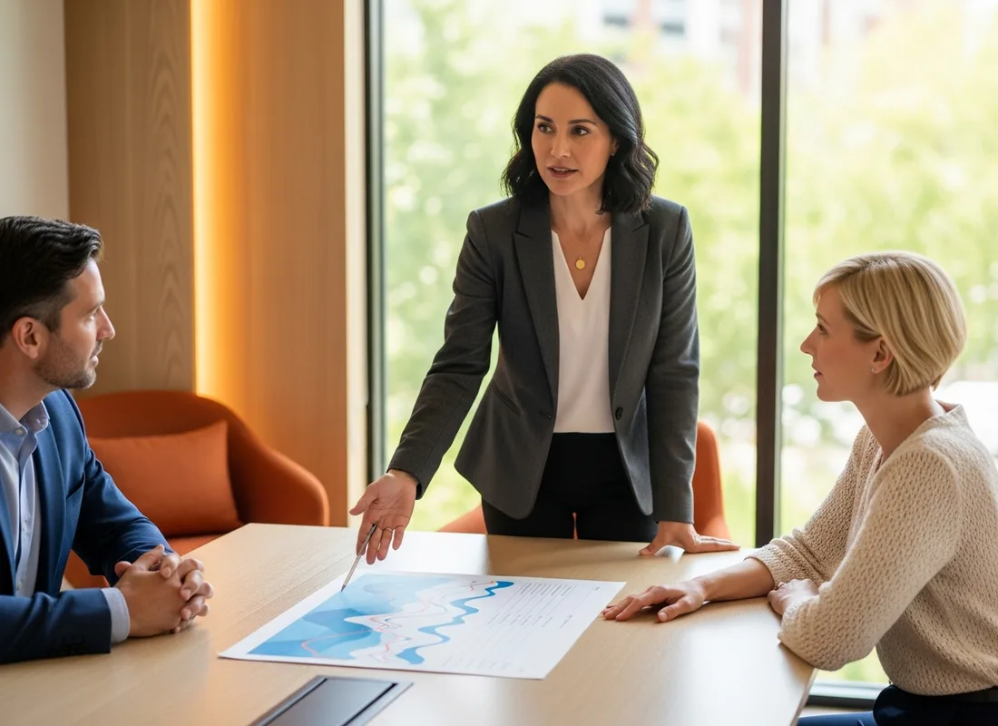 Fractional Chief Revenue Officer leading a pipeline and forecast review with a sales and marketing leadership team