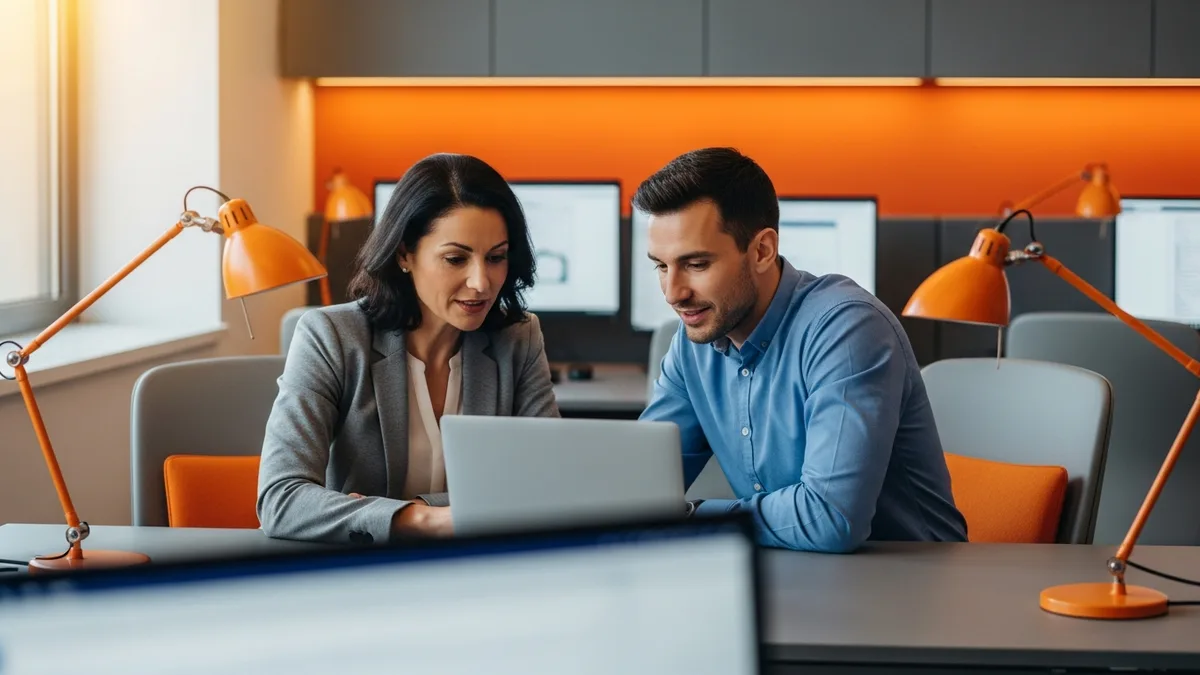 NetSuite implementation consultant walking a client through ERP module configuration