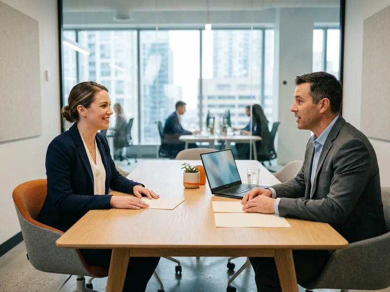 KORE1 recruiter reviewing an engineering shortlist with a hiring manager, engineering velocity hiring 2026