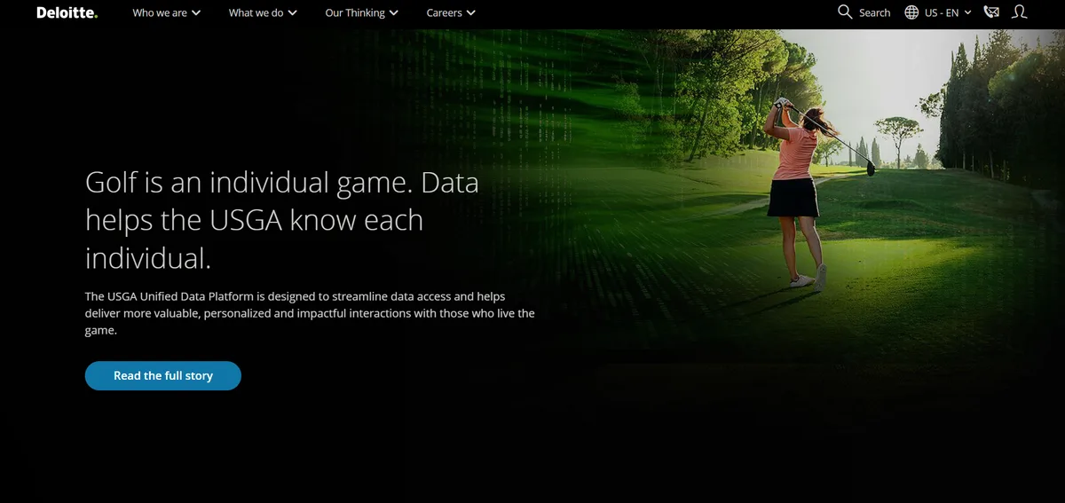Deloitte US homepage, ranked the number three IT consulting firm for 2026 for regulated industries and Big 4 governance depth.