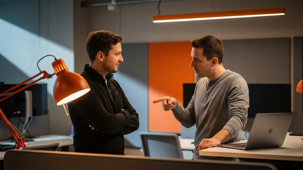 Security engineers agreeing penetration test scope and rules of engagement before testing begins