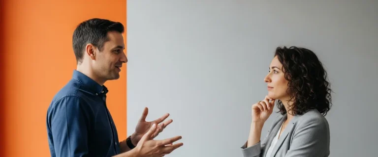 Hiring manager and technical recruiter discussing Rust developer salary bands for 2026