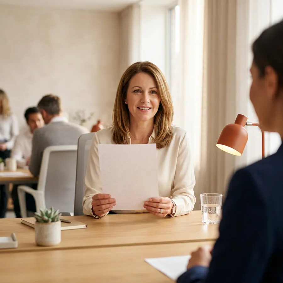 Finance manager reviewing a Workday HCM consultant contract rate sheet with a colleague