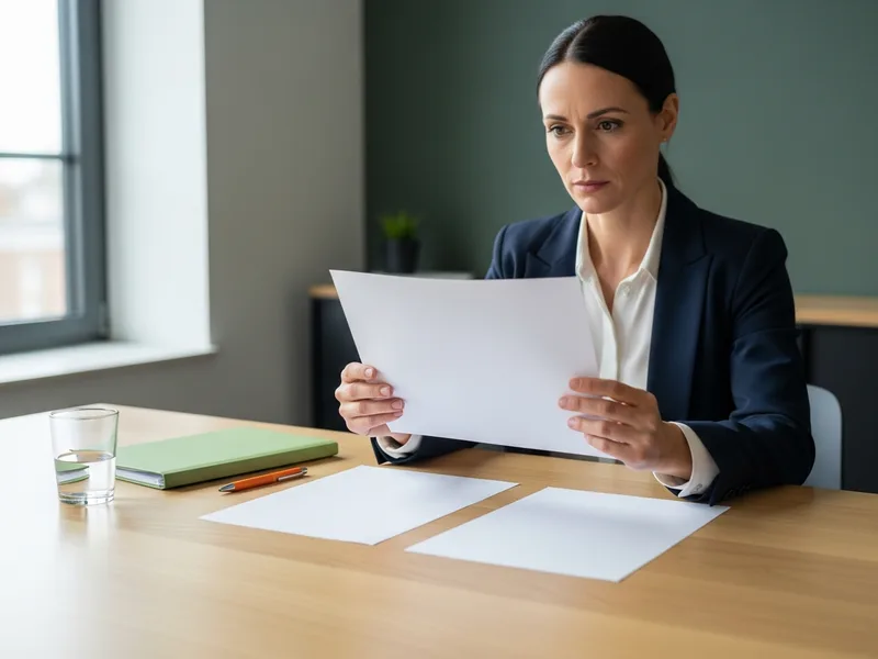 Senior Workday integration engineer comparing two documents at a bright office table, KORE1 Workday integration consultant staffing