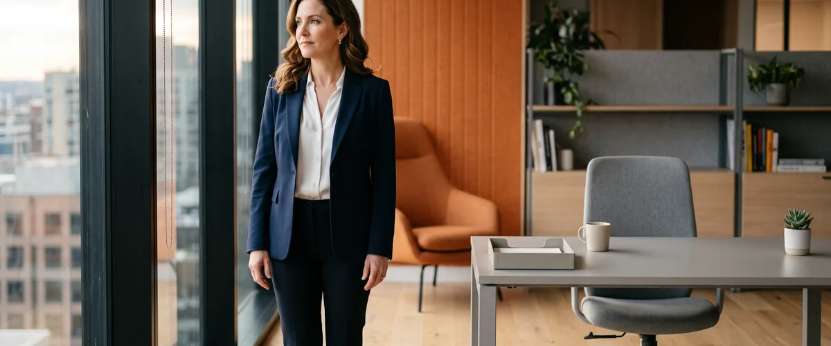Controller standing beside an empty desk after her NetSuite administrator resigned